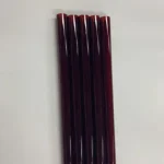 High Purity Ruby Quartz Glass Tube Heating Dark Red Fused Silica Quartz Pipe - Image 5