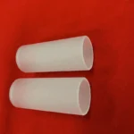 High Temperature Resistance Opaque Quartz Glass Pipe Frosted  Milky White Silica Glass Heating Tubes - Image 6