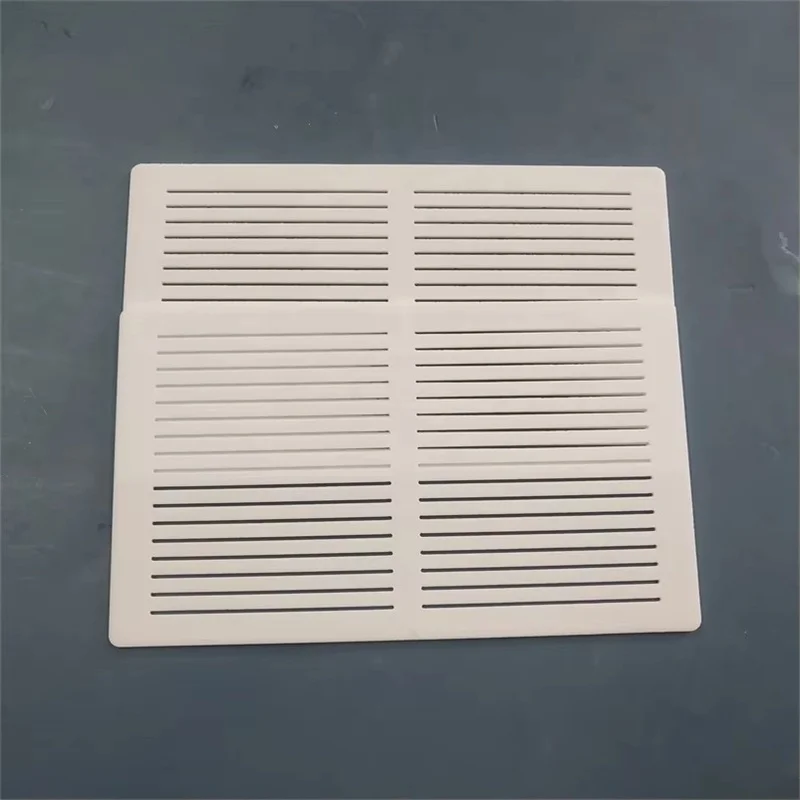 Hd45216855ebf46fbb20fc4a962057b23d.webp Insulator Machinable Glass Ceramic Substrate Low Density Ceramic Irregular Plate - Image 1