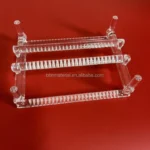 Heat Resistance Customized Lab GlasswareTransparent Fused Silica Quartz Glass Boat for Furnace - Image 3