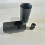 Customized Boron Carbide Tube Insulator Black B4C Ceramic Irregular Pipe - Image 3
