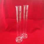 Transparent Quartz Glass Cylinder glassware Laboratory Glass 250ml Measuring Graduated Cylinder - Image 6