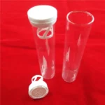 Flat Bottom Transparent Quartz Glass Test Tube Clear Fused Silica Quartz Tube - Image 2