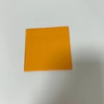 High Transmit GG550 Orange Optical Cut Filter Glass for Camera - Image 2