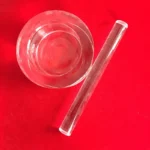 Transparent Quartz Glass Crucible With Hammer 99.99 Purity Clear Silica Quartz Boat - Image 5