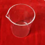 High purity clear quartz glass beaker without graduation - Image 4