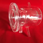 High Purity Clear Quartz Glass Reaction Flask Transparent Silica Irregular Crucible - Image 5