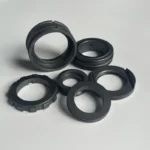High Precision  Customized SSIC Circle Silicon Carbide SiC Ceramic Sealing Ring Bearing - Image 4