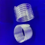 Custom Heat Resistance 99.99 SiO2 Quartz Glass Tube Oil burner Helix Cooling Pipes - Image 4