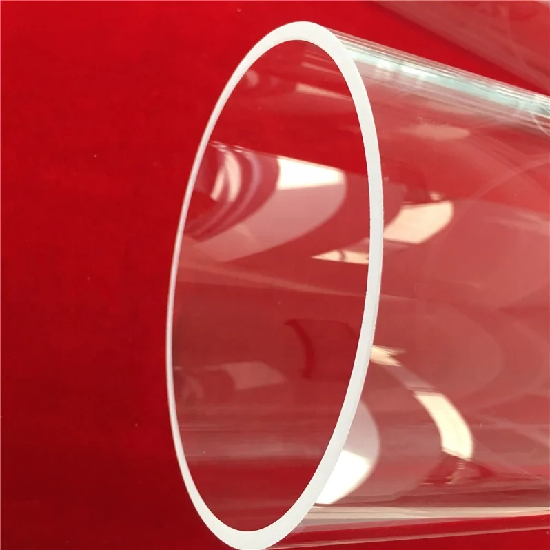Hda8e488d836f46a3b341e42187be06beJ.webp 100-500mm Furnace Large Diameter Quartz Glass Cylinder Pipe High Transmittance Quartz Glass Furnace Pipe - Image 1