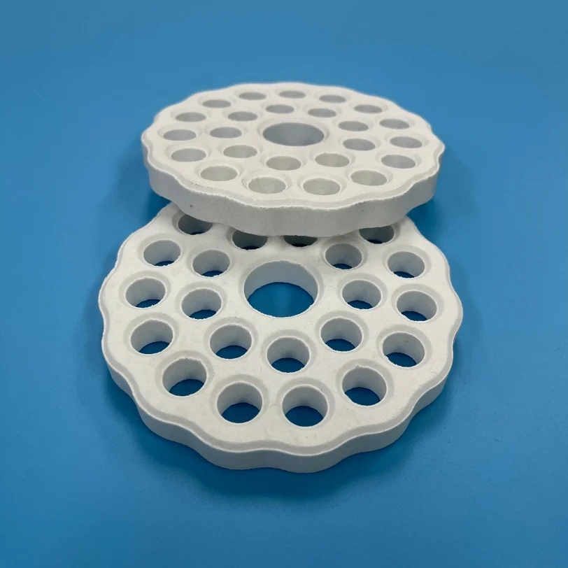 Hdb2e9b6bb73b43799d3d66d5431cb1f9F.webp High Temperature Resistance Mullite Disc for Heater Ceramic Disc Heating Element - Image 1
