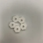 Refractory White Corundum Ceramic Board Customized Mullite Hexagon Furnace Plate