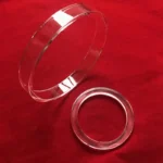 Quartz Rings in CVD Machine Quartz Glass Ring Plate Heat Resistance Translucent Quartz Focusing Ring for Industry
