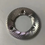 Stock 60mm 64mm SUS 420 Core Stainless Steel Alumina Ceramic Flat Burr Coffee Grinder Cutting Service for Structure Ceramic