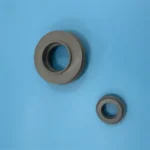 Black Silicon Carbide Bush Insulator Surface Polishing SiC Ceramic Bush Ring