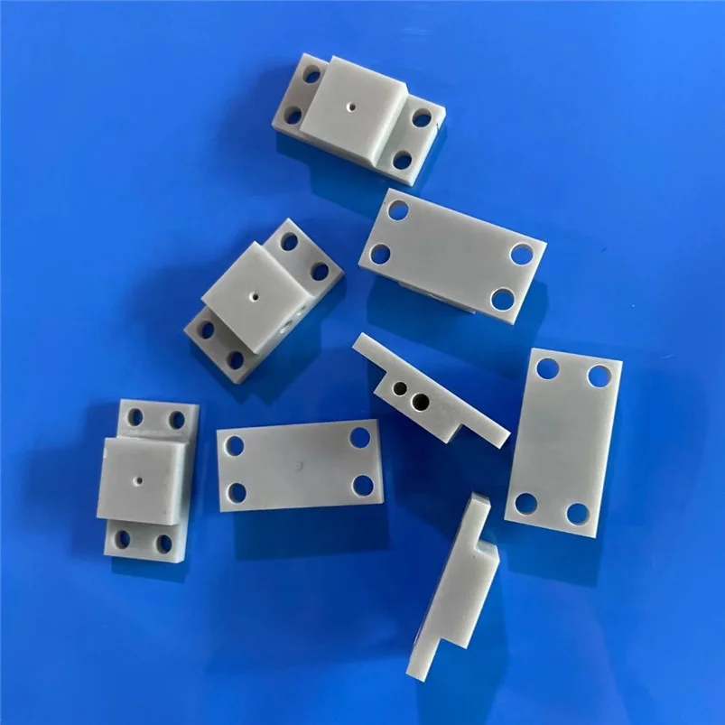 Hdd07faf5ae72407394f379cbf5288820s.webp High Temperature Machinable Custom Aln Alumina Nitride Ceramic Insulator - Image 1
