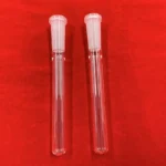 Laboratory glassware Silica Fused Glass Test Tubes Clear Quartz Cross Joint Pipe Fitting Tube - Image 3