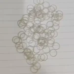 High Thermal Conductivity AlN Ceramic Ring Aluminum Nitride Washer for Industrial Use Customizable Cutting Processing Service
