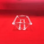 Lab glassware Transparent 2 Inch 4 Inch Quartz Wafer Carrier Quartz Boat  for Diffusion in  Tube Furnace - Image 2
