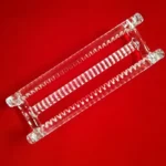 Laboratory Glassware Furnace Semicircular Transparent Fused Quartz Quartz Glass Boat