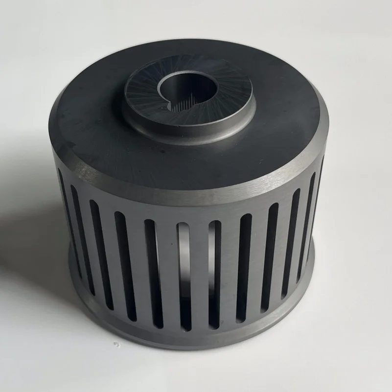 He10f6d8d8e8943849798a381c2e6fe37j.webp Customized Heat Resistance Silicon Carbide Grading Wheel Roller Si3N4 Parts Component for Sanding Machine Parts SSIC Sleeve - Image 1