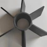6-Blade Silicon Carbide Ceramic Roller Gear SiC Part Stirring Pump Impeller