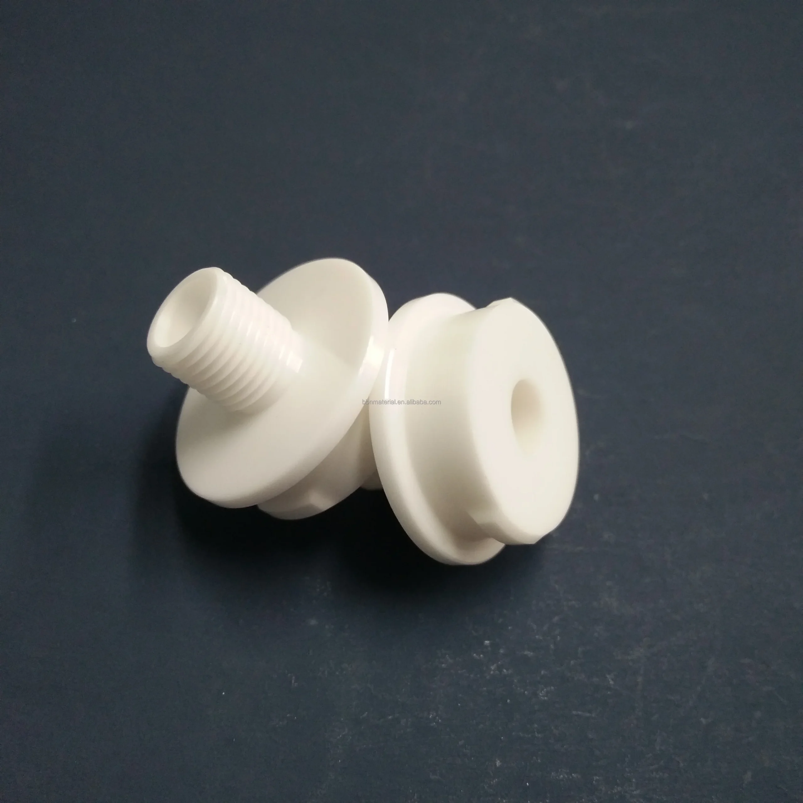 He1a9f4b8379e4aef9d26734908ea7edaD.webp Yttrium Stabilization Zirconia Part White Insulator ZrO2 Ceramic Ring - Image 1