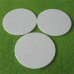 Customized Machinable Glass Ceramic Plate Round Ceramic Substrate Macor Ceramic Disc/Sheet