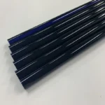 Heat Resistance Black Light Blue Quart Glass Pipe Lamp Purple Quartz Glass Heating Tubes - Image 2