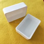 99% Alumina Ceramic Crucible High Temperature Resistant ZrO2 Zirconia Ceramic Sagger Tray - Image 2