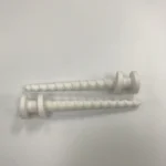 Mullite Ceramic Screws for Fastening Ceramic Fibre Boards High Temperature Resistance Refractory Ceramic Parts for Furnace Kiln