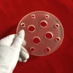 Customized Opaque Quartz Pipe with Holes for Lab Heating Use 5-500mm Diameter White Gold Coated - Image 3