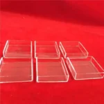Laboratory Heat Resistant Petri Dish Cell clear Rectangular Quartz Glass Culture Dish - Image 4
