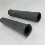 Insulator Black Silicon Carbide Tube Customized SiC Ceramic Irregular Tube - Image 3