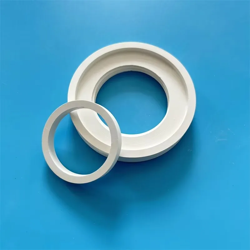 He31c757c8e424a529ccc354330beed404.webp Customized High Pure BN Part Hexagonal Boron Nitride Insulation Ceramic Ring HPBN Washer - Image 1