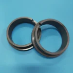 SiC Ceramic Rotary Seal Ring Silicon Carbide Ceramic Mechanical Seal Ring with Anti-rotation Slot & Stepped Flange for Pump - Image 5