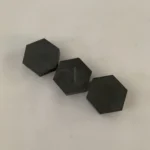 Customize Hexagonal Refractory SiC Silicon Carbide Ceramic Shock Resistance Plate/sheet Hexagonal Tiles
