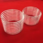 Customized High Temperature Resistance Clear Spiral Quartz Glass Tube Condenser Coil Tube for Chemical Industry - Image 5