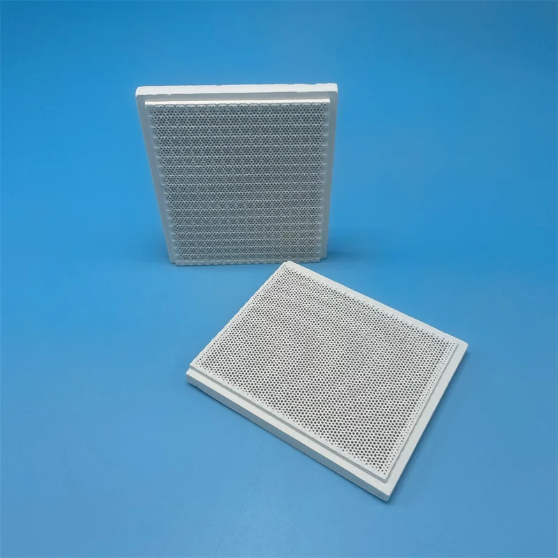 He6443b8a27944f0c87bf52000b796383h.webp High Temperature Refractory Alumina Ceramic Plate Honeycomb Plate - Image 1