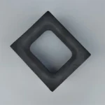 Corrosion Resistance Silicon Carbide Ceramic Square Frame / SiC Flange Liner for Chemical Pump - Image 3