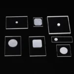 Heat Resistant JGS1 JGS2 JGS3 Frosted Circular Gauge Glass High Accuracy Boiler Level Quartz Sight Glass