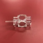Customized Quartz Flow Through Cuvette with Connector High Temperature Resistance Lab Use Cutting Service - Image 3
