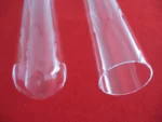 Quartz Tube . Silica Glass Pipe with One Side Closed - Image 6