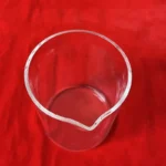 High purity clear quartz glass beaker without graduation - Image 6