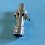 Aluminum Case 50mm Thread Dustless Water Induction Wet Blasting Nozzle - Image 4