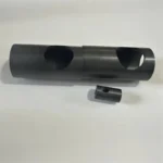 Customized Boron Carbide Tube Insulator Black B4C Ceramic Irregular Pipe