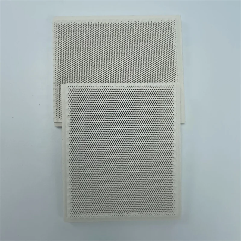 Hea1f9912dceb4f2bb0e9de2802c0ca70U.webp Far Infrared Honeycomb Ceramic Refractory Sheet Gas Stove Cordierite Ceramic Plate - Image 1