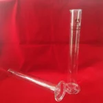Transparent Quartz Glass Cylinder glassware Laboratory Glass 250ml Measuring Graduated Cylinder