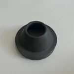 Pressureless Sintered Silicon Carbide Bush Insulator Black SiC Ceramic Irregular Tube - Image 3