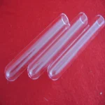 OD20mm corrosion resistance Round bottom clear quartz test tube without rim - Image 2